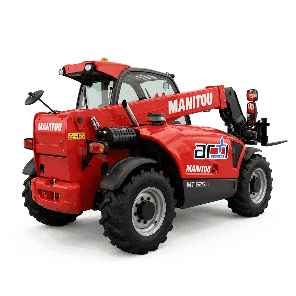 Manitou MT 625 H - 6 Mt. Telehandler (Compact) - Kiralık Telehandler | Artı Platform