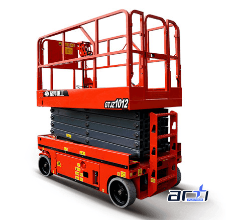 Zoomlion ZS1012DC - 12 Mt. Akülü Makaslı - Kiralık Akülü Makaslı Platform | Artı Platform