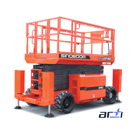 Zoomlion ZS1018RT - 12 Mt. Dizel Makaslı RT - Kiralık Dizel Makaslı Platform | Artı Platform