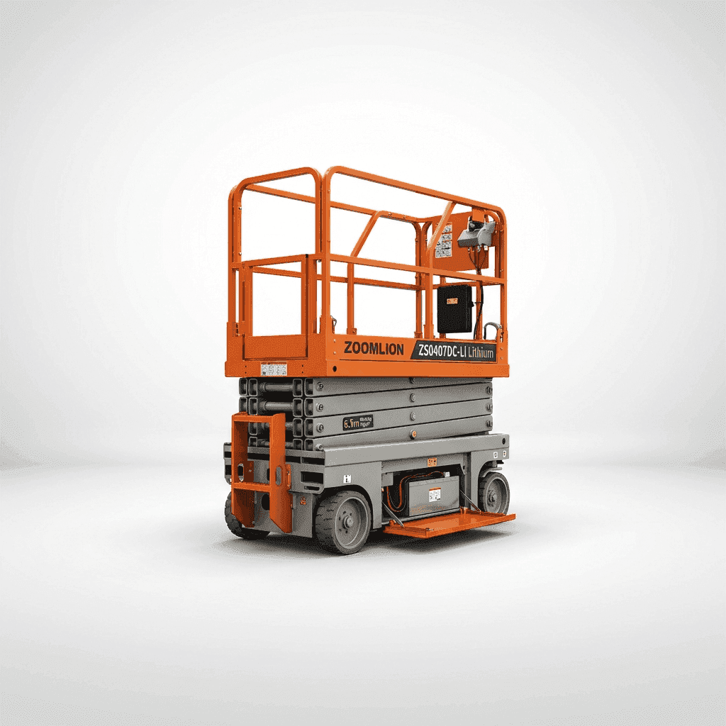 Zoomlion ZS0407DC-Li - 6.5 Mt. Lityum Akülü Makaslı - Kiralık Akülü Makaslı Platform | Artı Platform